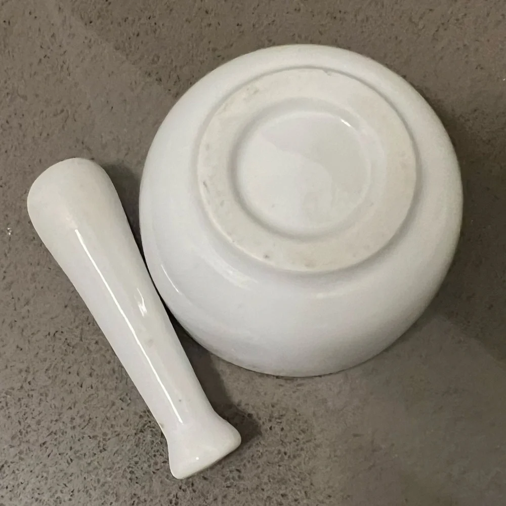 Mini Stoneware Mortar & Pestle Set
